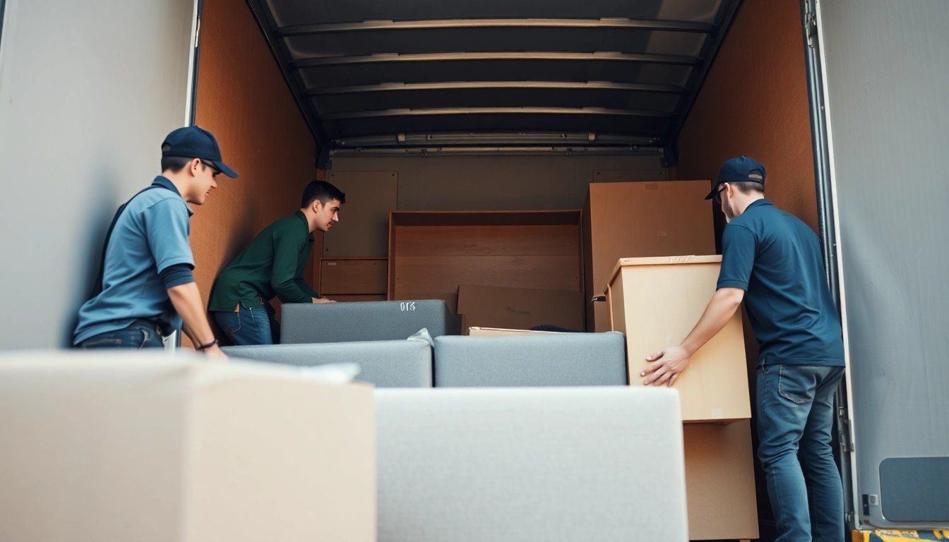 Umzugsunternehmen Hannover: Team packt Möbel professionell