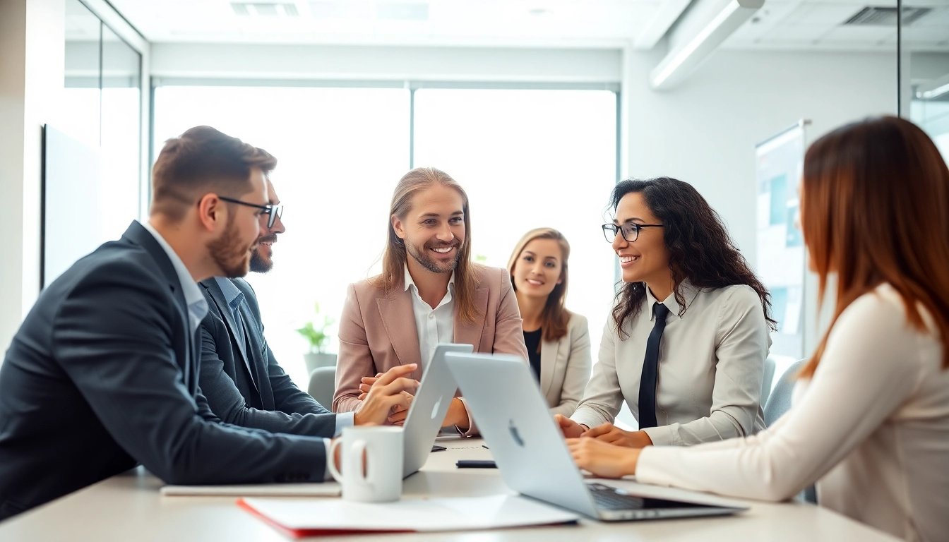 Headhunter IT berät Kandidaten effektiv in einem modernen Büro, um Jobchancen zu optimieren.