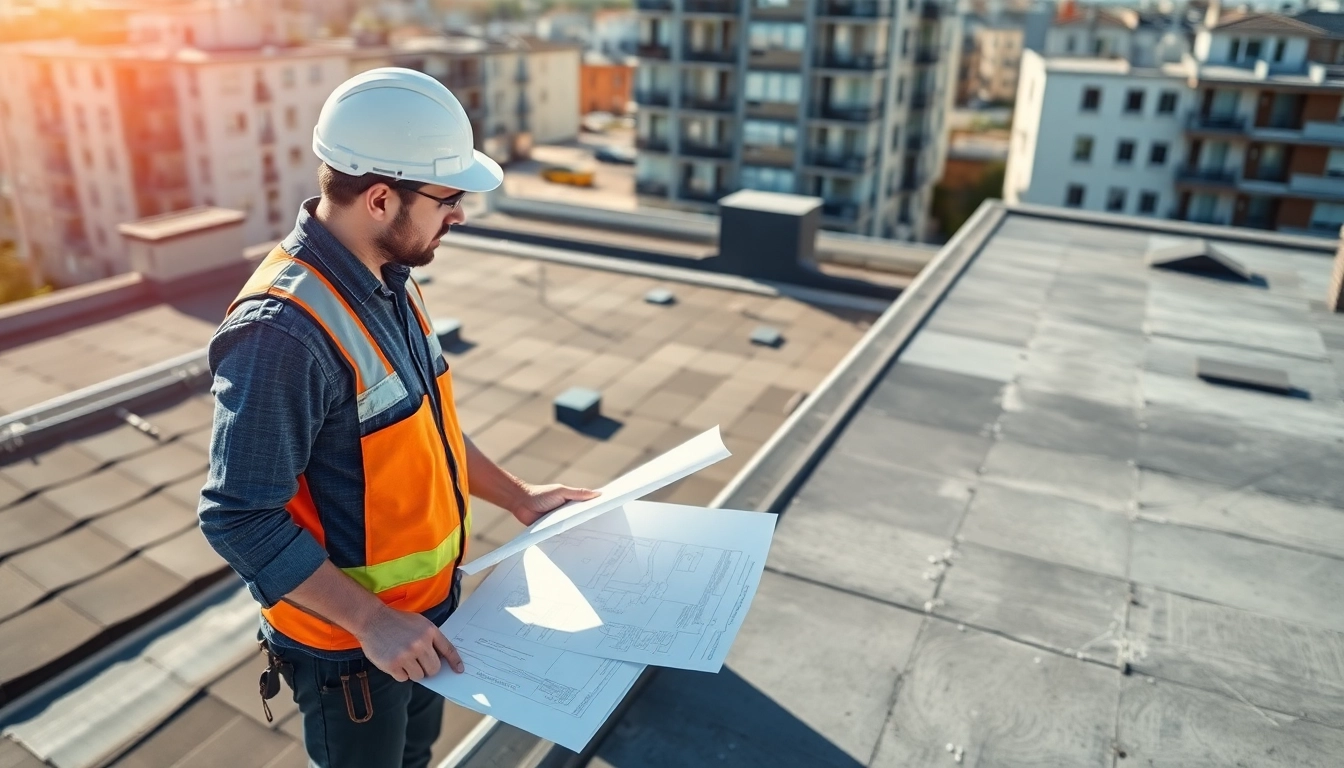 Planung Flachdachsanierung durch professionelle Beratung auf Flachdach.