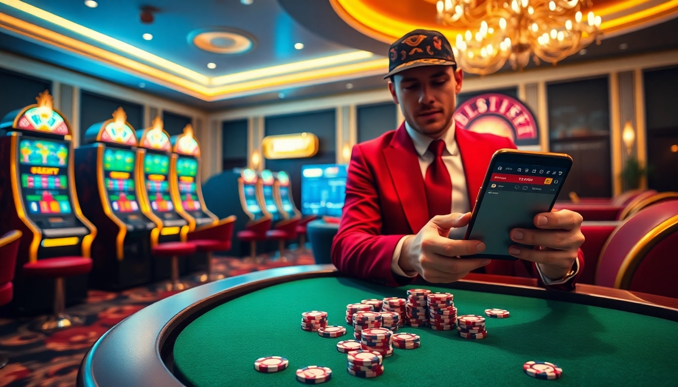 Players enjoying high-stakes gaming experiences at 789win's luxurious casino.