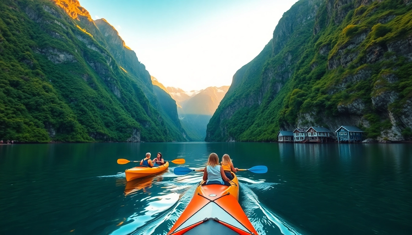 Erleben Sie ein Familienabenteuer, während Sie einen atemberaubenden Skandinavien-Urlaub an den ruhigen Fjorden genießen.