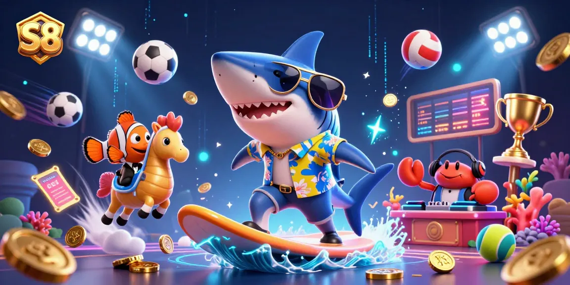 S8 invites you to experience thrilling online gaming adventures with a lively casino scene.